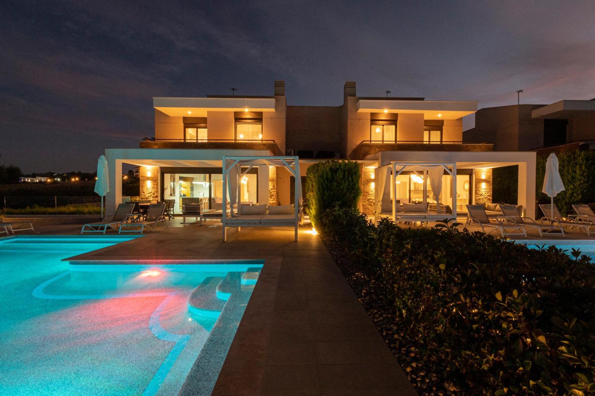 Bellevue Villas With Private Pool Ханиоти Екстериор снимка