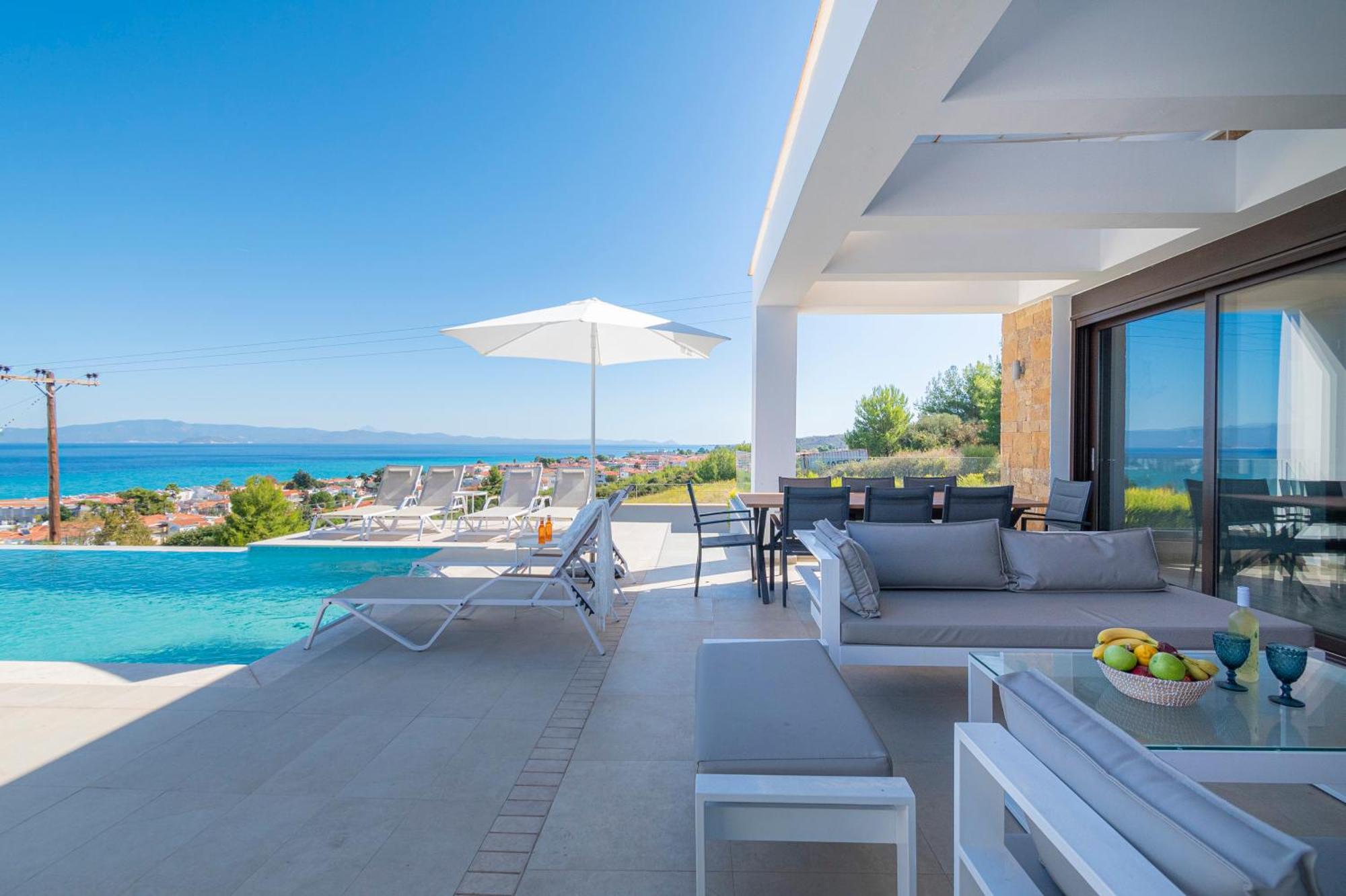 Bellevue Villas With Private Pool Ханиоти Екстериор снимка