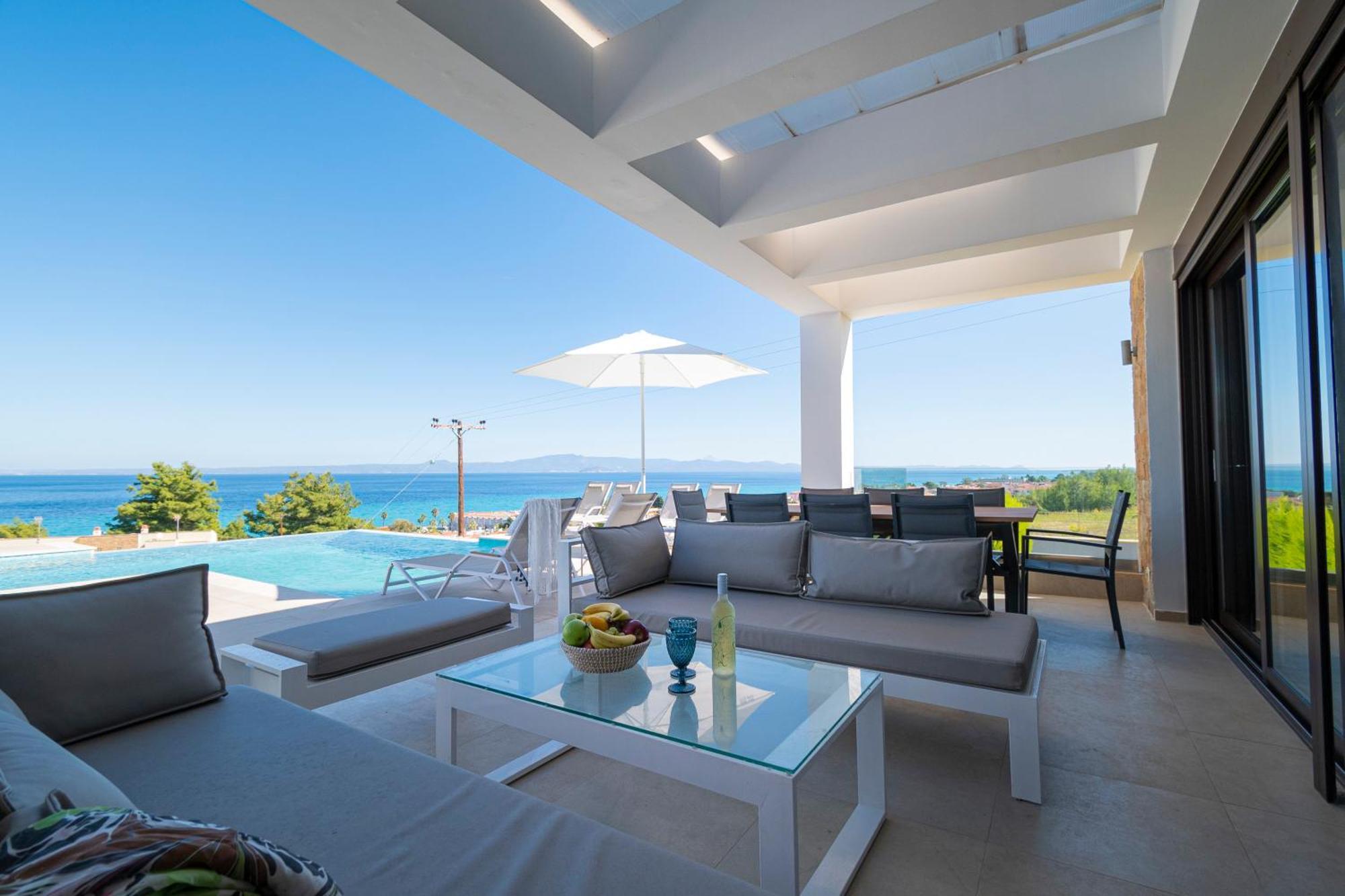 Bellevue Villas With Private Pool Ханиоти Екстериор снимка