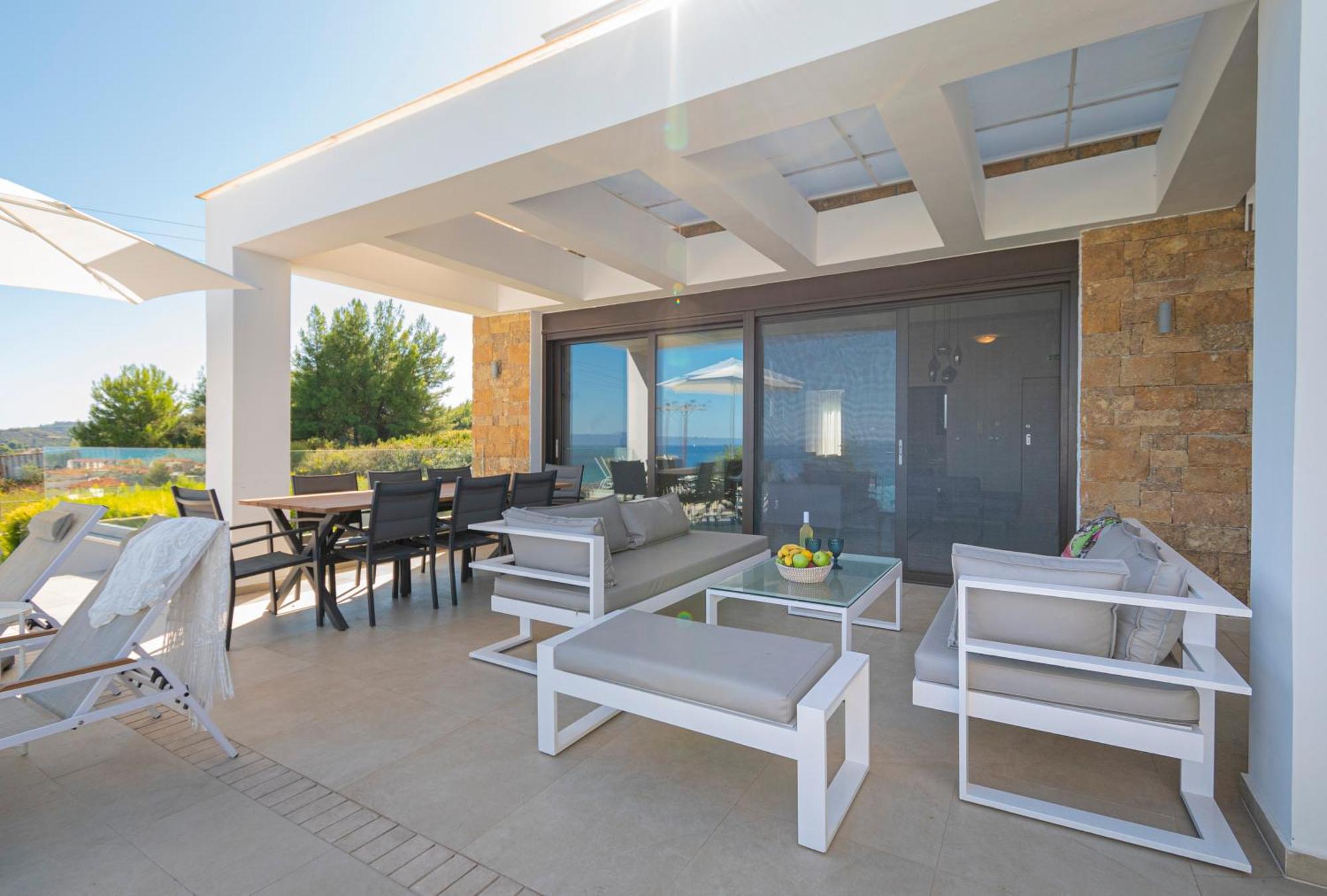 Bellevue Villas With Private Pool Ханиоти Екстериор снимка