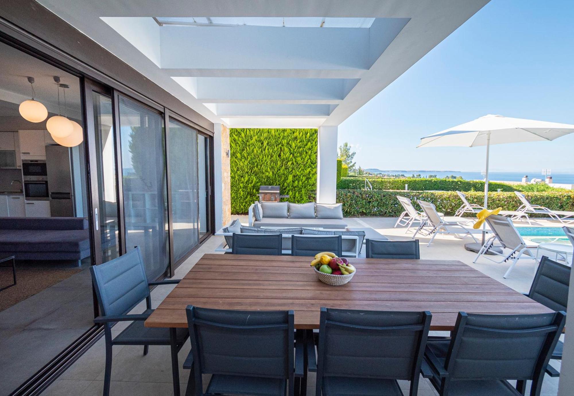 Bellevue Villas With Private Pool Ханиоти Екстериор снимка