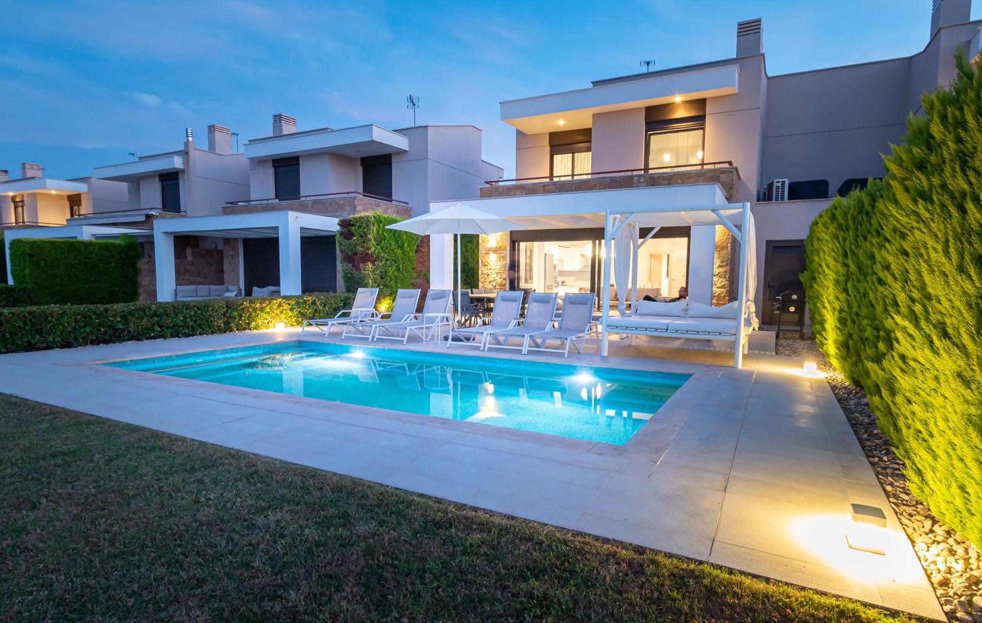 Bellevue Villas With Private Pool Ханиоти Екстериор снимка