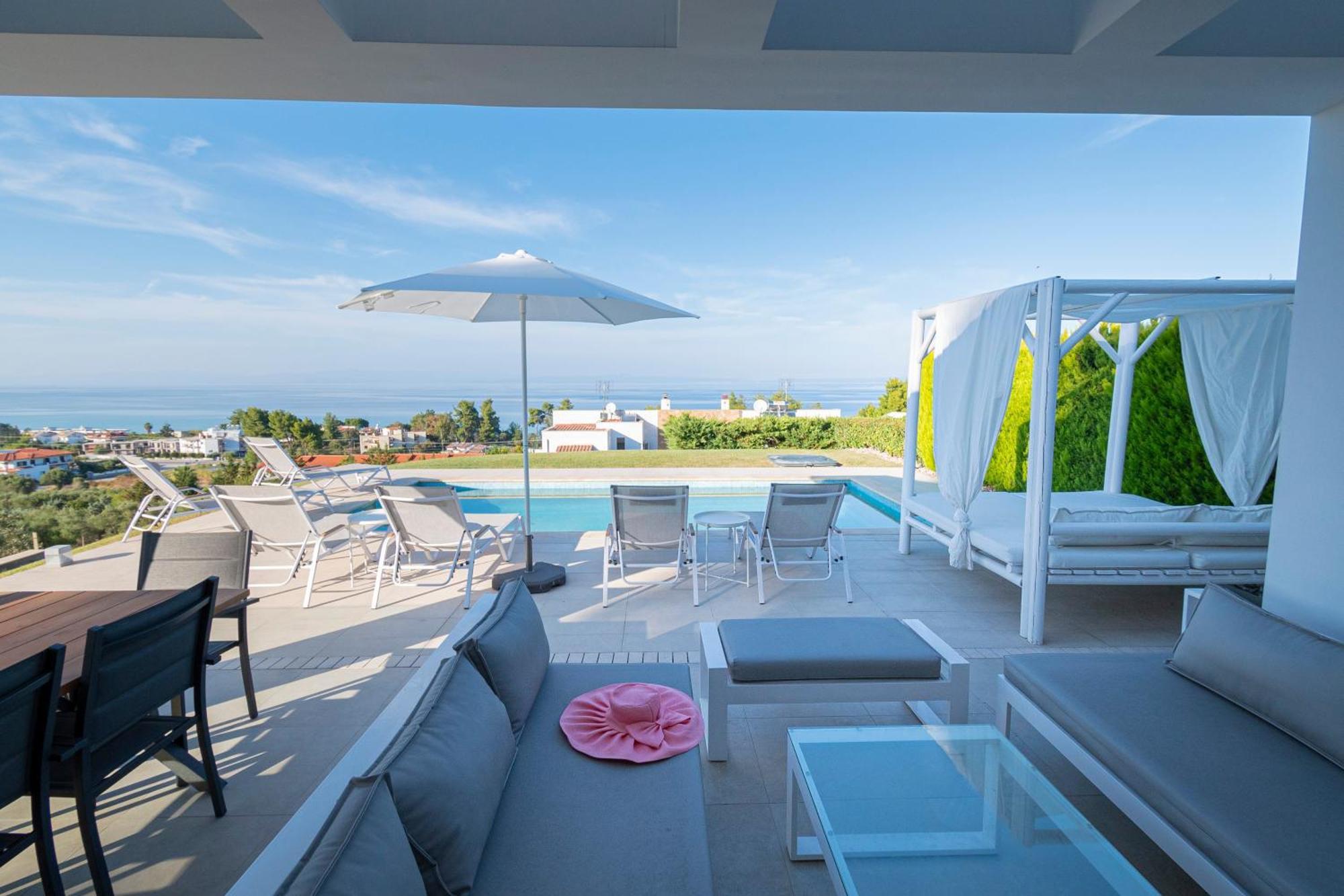 Bellevue Villas With Private Pool Ханиоти Екстериор снимка