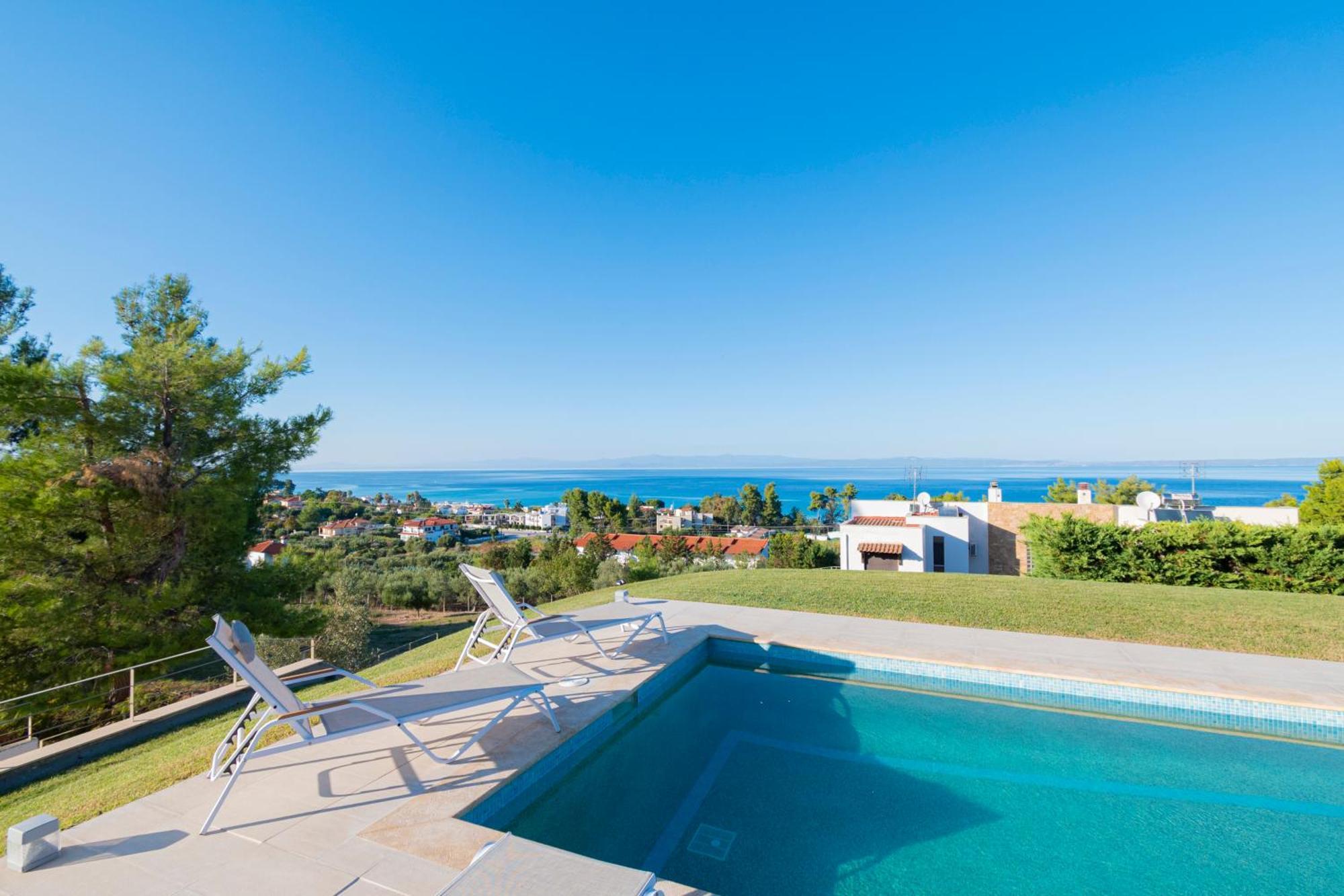 Bellevue Villas With Private Pool Ханиоти Екстериор снимка
